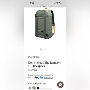 Douchebags The Ramverk 21L Backpack